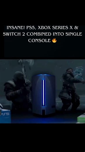 Chinese YouTuber Builds PS5 + Xbox Series X + Switch 2 in ONE Console! 🤯 #gamesconsole #xbox #ps5