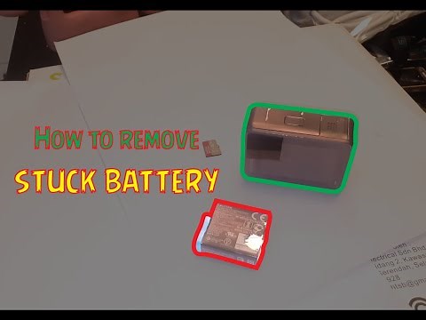 How to remove stuck battery quickly in GoPro Hero 10/9/8/7/6/5/4