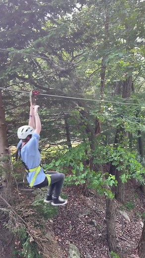 Camelback Mountain Adventures is the place for you if you love ziplines!! 🤪 #timrobinson #ithinkyoushouldleave #fyp