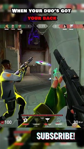 When your duo’s got your back #valorant #valorantshorts