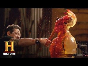 Forged in Fire: Frankish Throwing Axes Final Round: Justin vs Nick (Season 6) | History