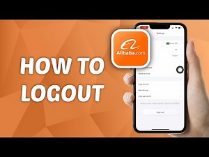 How to Logout on Alibaba