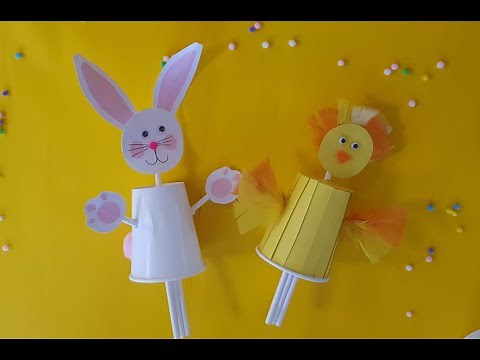 Easter STEM Craft: Create a Push Pull Toy