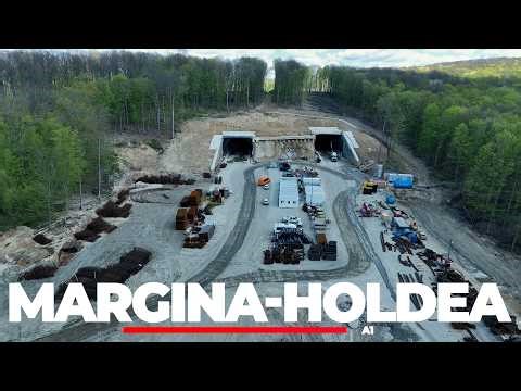 AUTOSTRADA A1 Margina - Holdea | Stadiul lucrărilor la 08.04.2026