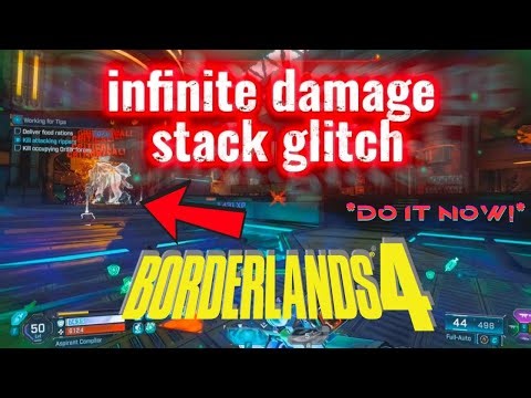 *DO THIS NOW* INFINITE Damage Stack Glitch (Melt ANY Boss in 1 Second) - Borderlands 4 Glitches