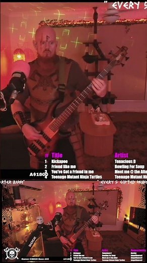 Tenacious D - Kickapoo, Bass playthrough, live on stream #kickapoo #tenaciousd