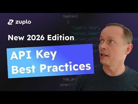Don't build an API Key service until you watch this! | API Key Best Practices 2026 | Zuplo