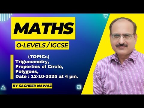 Trigonometry I Properties of Circles I Polygon I Maths I O Level I IGCSE