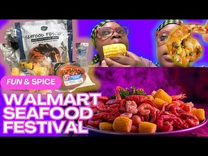 walmart crab boil review 🤣 laughing, eating & keeping It REAL 💯 family mukbang #walmart #crabboil
