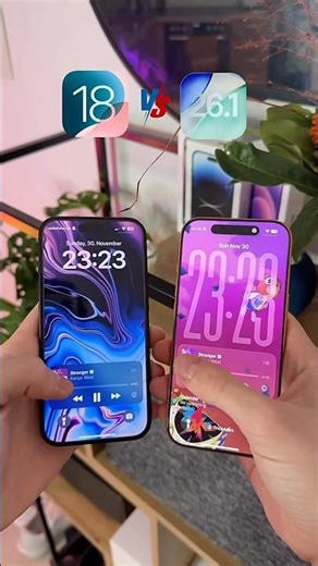 iOS 26.1 Is WAY Faster Than iOS 18?3. ¡OS 18 vs iOS 26.1 - You Won't Expect This