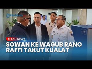 Raffi Ahmad Visits Deputy Governor Rano Karno: Stories of Hard Times and Plans for Jakarta to Bec...