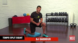 The tempo split squat: | Men's Health