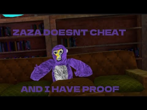 ZAZA doesnt cheat and i have proof | Gorilla Tag