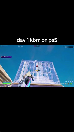 Day 1 KBM on PS5: Fortnite Gameplay Experience