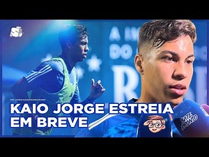 KAIO JORGE FALA SOBRE A SENSAÇÃO DE VOLTAR AO FUTEBOL BRASILEIRO!