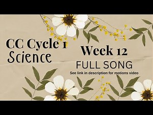 CC Cycle 1, Week 12 Science FULL SONG easy super simple classical conversations songs, plant systems