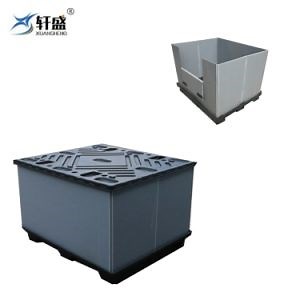 [Hot Item] Warehouse Storage Box Reusable Sleeve Box Plastic Pallet Bin