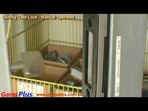 Sliding Gate Lock