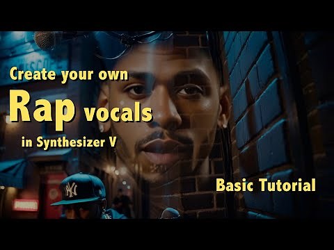 How to make Rap vocals using the Rap mode function in Synthesizer V. Basic tutorial.