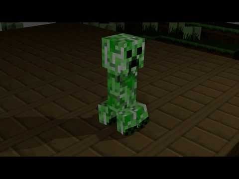 Walking Creeper - A Minecraft Animation