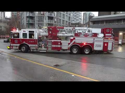 BRAND NEW - VANCOUVER FIRE TOWER 7 RESPONDING