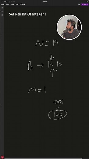 Set Nth Bit Of Integer Number | Bit Manipulation