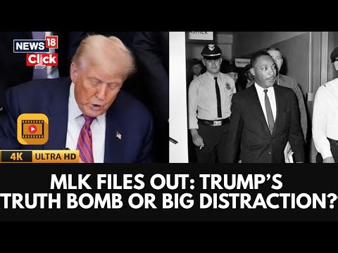 Martin Luther King Jr Files Released Amid Epstein Row: Transparency Or Distraction? | 4K Video