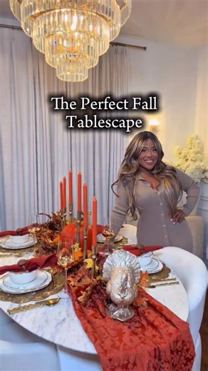 159K views · 4.9K reactions | Obsessed with this beautiful Fall tablescape! #ad Be sure to check out @homegoods for all of your Fall hosting needs! #HomeGoodsFinds | Make It With Micah - DIY Decor | Facebook