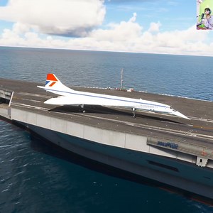 Very Rare Take Off_ Concorde British Airways from The Aircraft Carrier | Karannnnnnnn