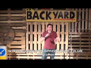 Philip Simon at the Backyard Comedy Club