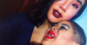 This Mother-Son Drag Queen Makeup Tutorial Is SO Sweet