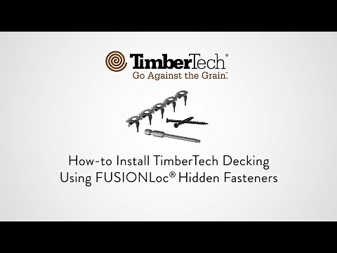 FUSIONLoc® Hidden Fastener - for all TimberTech® Decking
