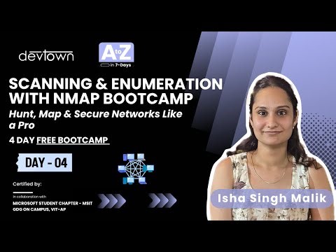 DAY - 4 | SCANNING & ENUMERATION WITH NMAP BOOTCAMP - 4 DAYS FREE BOOTCAMP