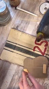 8.9K views · 278 reactions | Vintage Rustic Santa DIY Christmas Tag Craft using Cardboard. Day 22 of the 25-day Christmas Tag Challenge. Type tag for a link to tags 1-21. #Christmas #crafts #diycrafts | Grace and Tattered Lace | Facebook