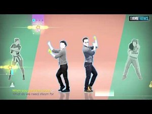 Robin Thicke BLURRED LINES Lyrics & Dance Moves Just Dance 2014) (HD)