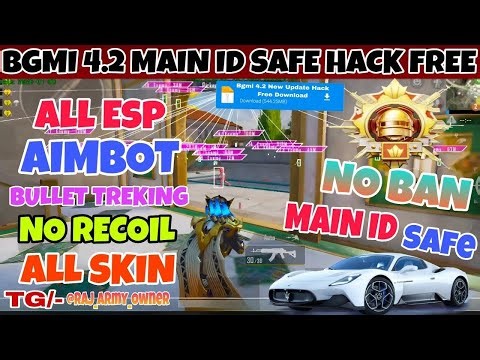 BGMI HACK 4.2 | BGMI 4.2 MOD APK | BGMI ESP HACK | BGMI NEW HACK TODAY | HOW TO HACK BGMI HACK