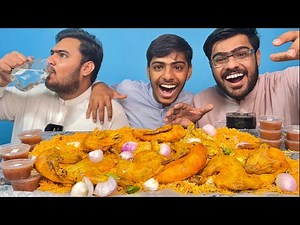 Eating Arabic Chicken Mandi | Waqas Bhai Feeling not Well 🤒