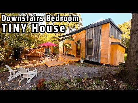 Empty Nesters Build Inventive Tiny Home n Yard: No Mortgage!