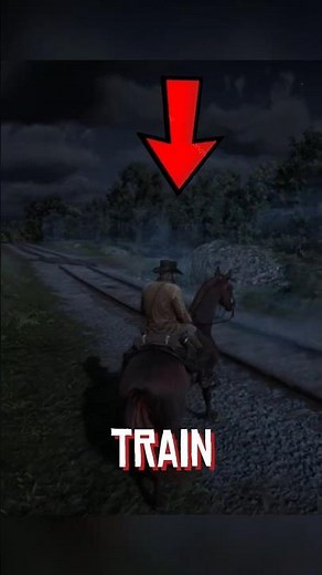 Did you know about this secret ghost train in RDR2? 👻🚆