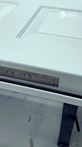 20K views · 238 reactions | Armadillo Classic front door in white — elegant finish, full steel core, and reinforced frame. Multi-point locking and smooth-close system, designed for high-security residential entry. Shown here in factory before installation. | Armored Doors | Facebook