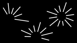 Download Animation of Explosion Sparks on Transparent Background for free