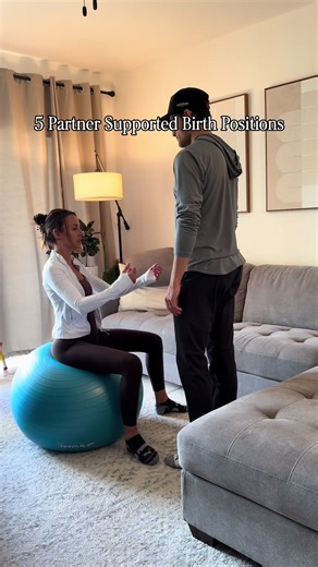 When I say I didn’t let my husband miss a contraction… I mean it. He was right there with me, for every single one. Having his support through these positions helped so much. Not just physically, but mentally too. When you have something (and someone) to lean on during a contraction, the intensity feels more manageable. These positions are amazing for relieving pressure and giving your body support when things ramp up. And as a bonus? Partner support boosts oxytocin, the hormone that helps labor