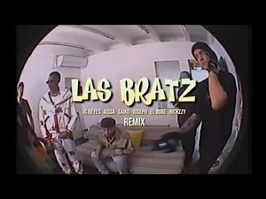 LAS BRATZ (remix) Video lirycs/Letra - Aissa, Saiko, JC Reyes ft El bobe, Juseph, Nickzzy