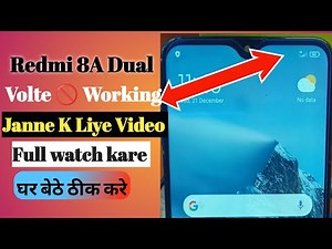 Redmi 8A Volte Not Working || Redmi 8 Daul Vole ना आए तो क्या करे