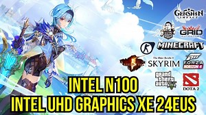 Intel N100 Quad E-Core Gaming Performance Assessed