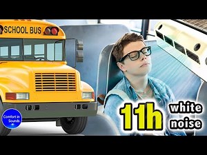 Air conditioner noise, school bus noise, white noise to sleep soundly, relaxing sounds
