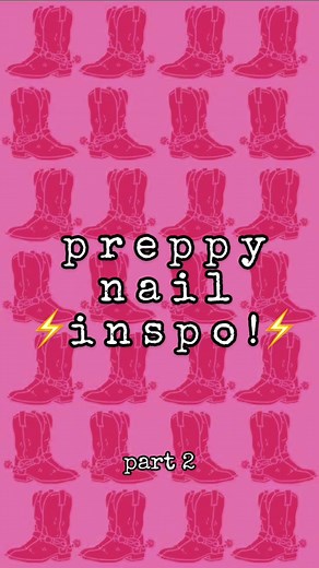 Cute Preppy Nail Ideas for Summer