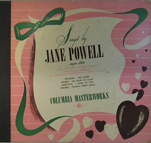 Jane Powell - Songs By Jane Powell