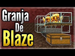 ✅ GRANJA de BLAZE en MINECRAFT BEDROCK y JAVA 1.21!!