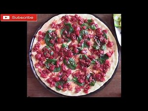 Ethiopian Food- Vegan pizza (ምርጥ የአትክልት ፒዛ)